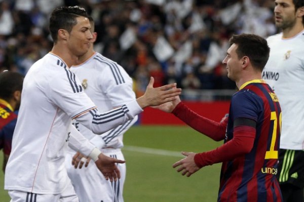 Messi Ronaldo olympus slider