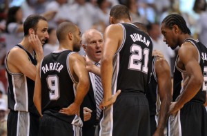 tim-duncan-manu-ginobili-tony-parker-gregg-popovich-nba-finals-san-antonio-spurs-miami-heat