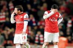 Arteta and Cazorla