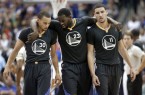 draymond Green steph and klay thompson