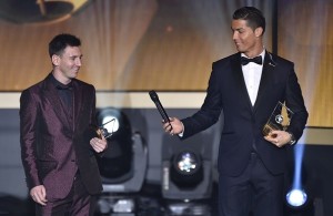 messi ronaldo in suits