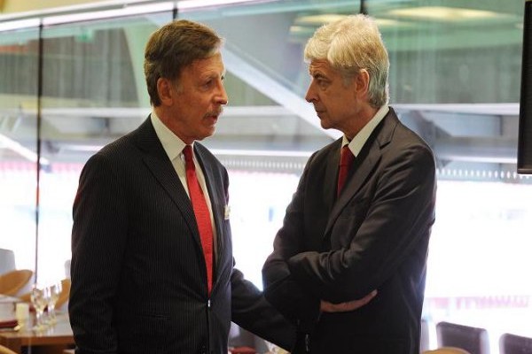 Stan Kroenke and arsene wenger